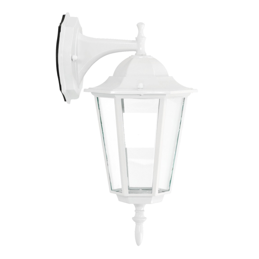 Ulkoseinävalaisin 1xE27/60W/230V IP44 valkoinen