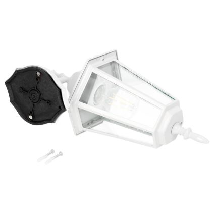 Ulkoseinävalaisin 1xE27/60W/230V IP44 valkoinen