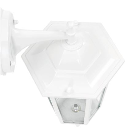 Ulkoseinävalaisin 1xE27/60W/230V IP44 valkoinen