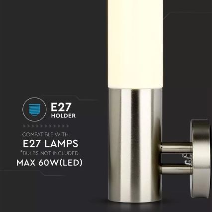 Ulkoseinävalaisin 1xE27/60W/230V IP65