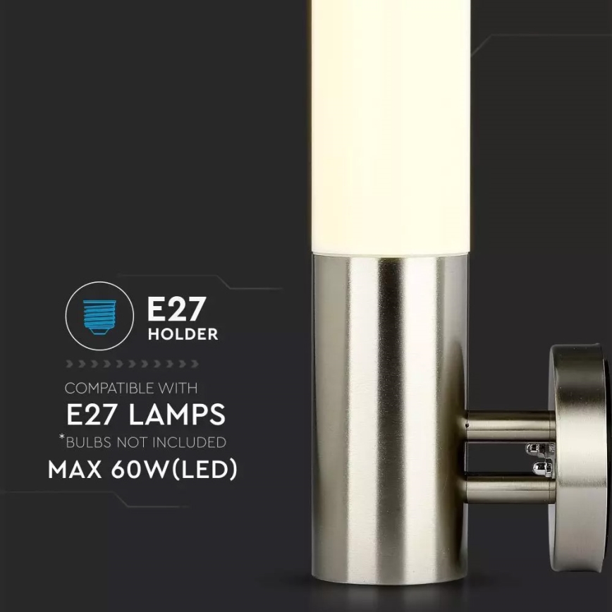 Ulkoseinävalaisin 1xE27/60W/230V IP65