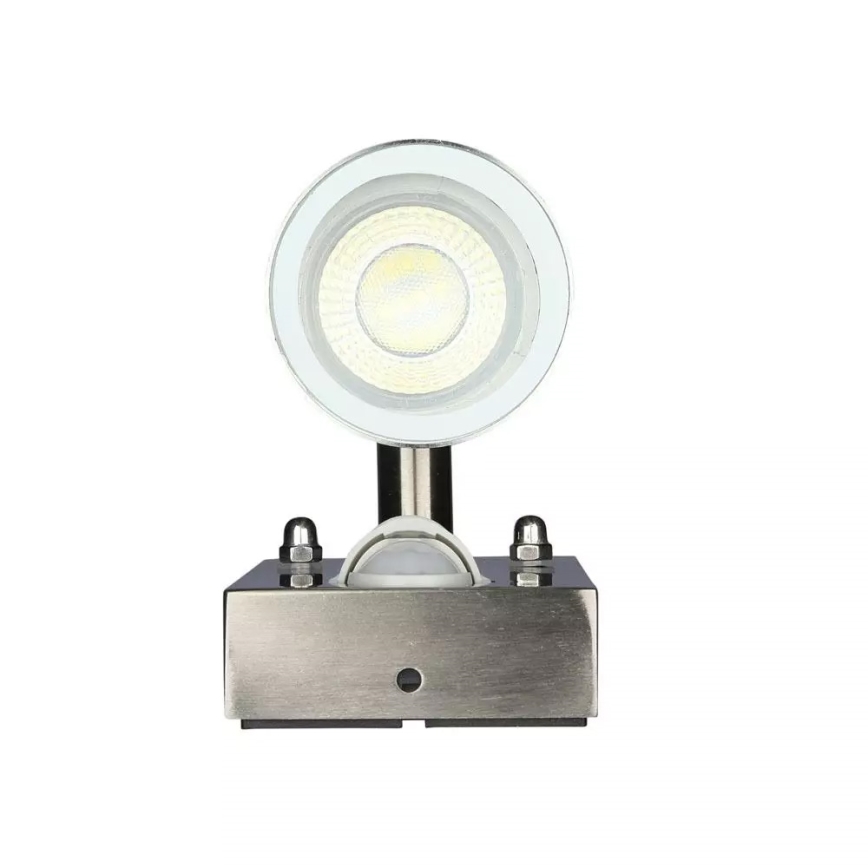 Ulkoseinävalaisin anturilla 2xGU10/35W/230V IP44