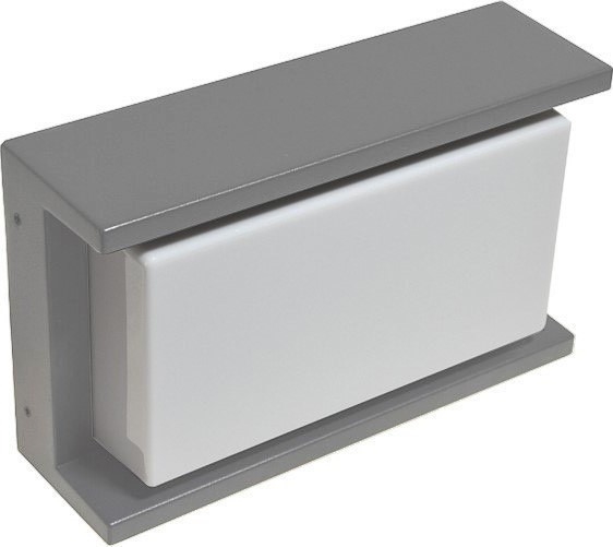 Ulkoseinävalaisin ARAGO 1xE27/60W/230V IP54 harmaa