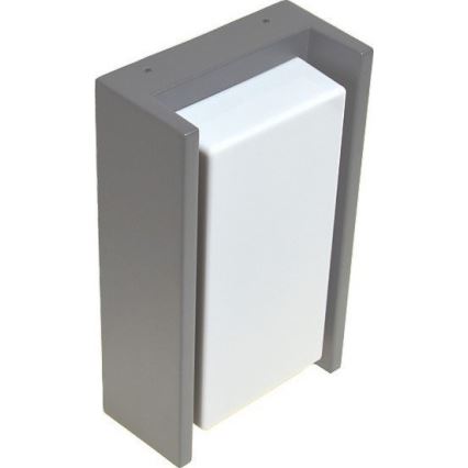Ulkoseinävalaisin ARAGO 1xE27/60W/230V IP54 harmaa