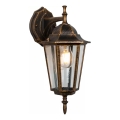Ulkoseinävalaisin ARRAIA 1xE27/15W/230V IP44 pronssi patina
