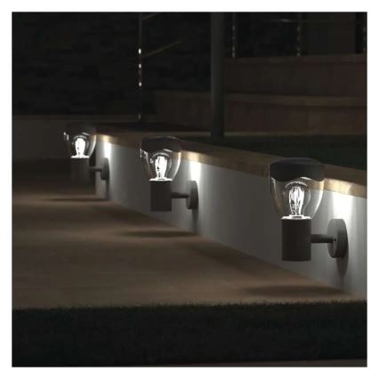 Ulkoseinävalaisin ARTEO 1xE27/15W/230V IP44