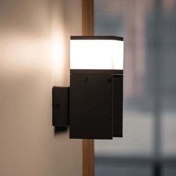 Ulkoseinävalaisin DASTEN 1xG9/11W/230V IP44 musta