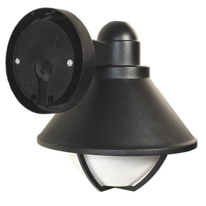 Ulkoseinävalaisin EDINA 1xE27/60W/230V IP44 musta