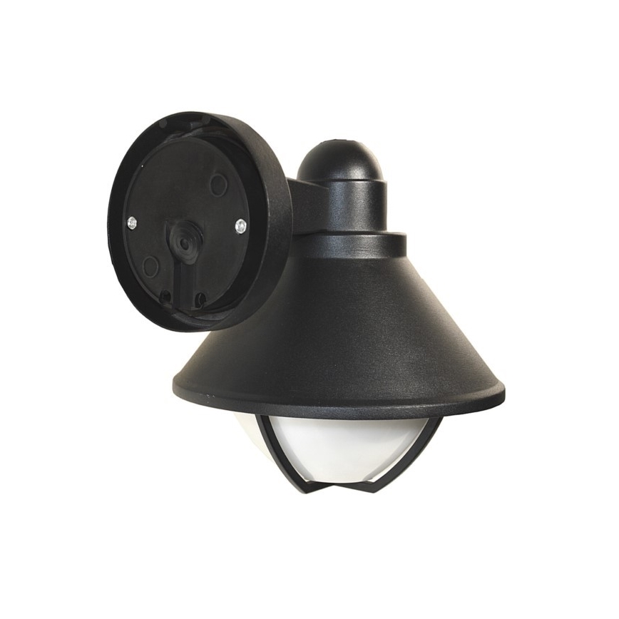 Ulkoseinävalaisin EDINA 1xE27/60W/230V IP44 musta