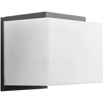 Ulkoseinävalaisin FEDE 1xE27/28W/230V IP44 antrasiitti