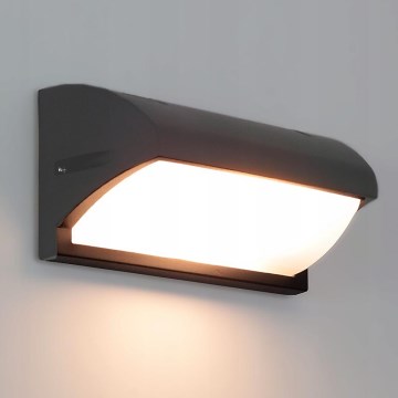 Ulkoseinävalaisin FREON 1xE27/60W/230V IP54 antrasiitti