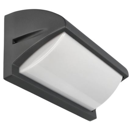 Ulkoseinävalaisin FREON 1xE27/60W/230V IP54 antrasiitti