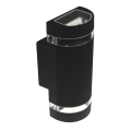 Ulkoseinävalaisin KORTEK 2xGU10/30W/230V IP44 musta
