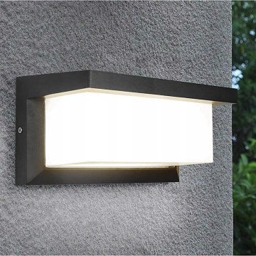 Ulkoseinävalaisin NEELY 1xE27/60W/230V IP54 antrasiitti