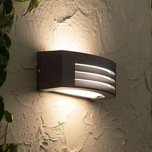 Ulkoseinävalaisin OLIANA 1xE27/60W/230V IP54 antrasiitti