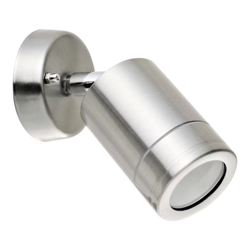 Ulkoseinävalaisin OLIMP 2 1xGU10/8W/230V IP44 ruostumaton