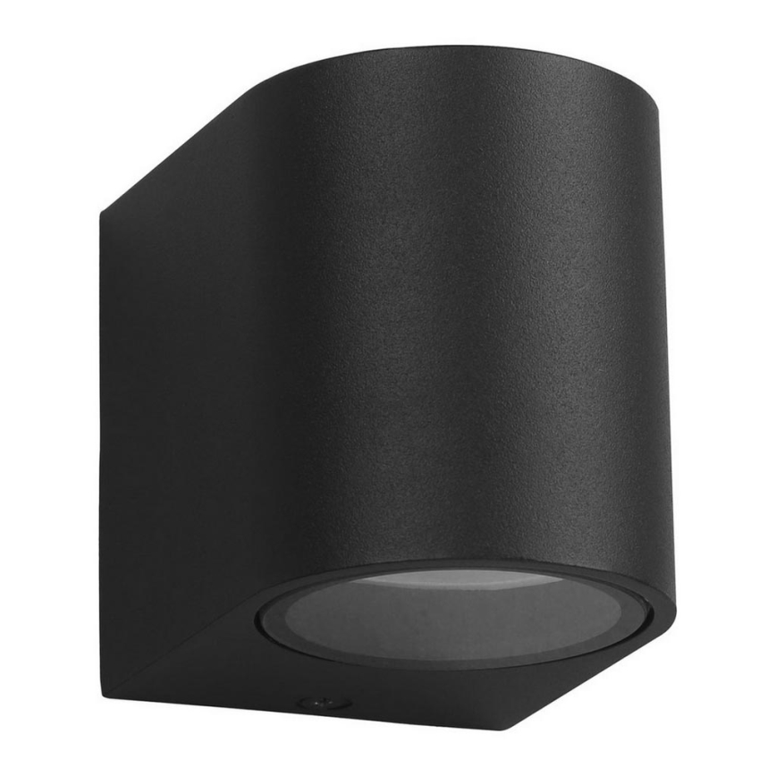 Ulkoseinävalaisin OVALIS 1xGU10/35W/230V IP44 musta