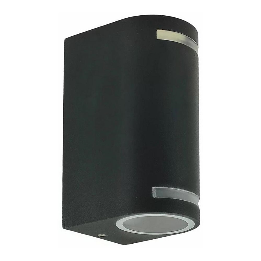 Ulkoseinävalaisin QUAZAR9 2xGU10 / 11W / 230V IP44 harmaa