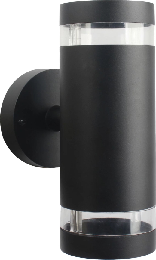 Ulkoseinävalaisin RINO 2xGU10/12W/230V IP54 musta