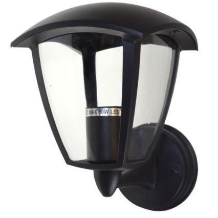 Ulkoseinävalaisin SURVA 1xE27/60W/230V IP44 musta