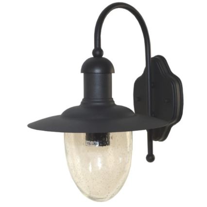 Ulkoseinävalaisin TALISA 1xE27/60W/230V IP44 musta