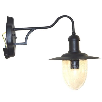 Ulkoseinävalaisin TANGIA 1xE27/60W/230V IP44 musta