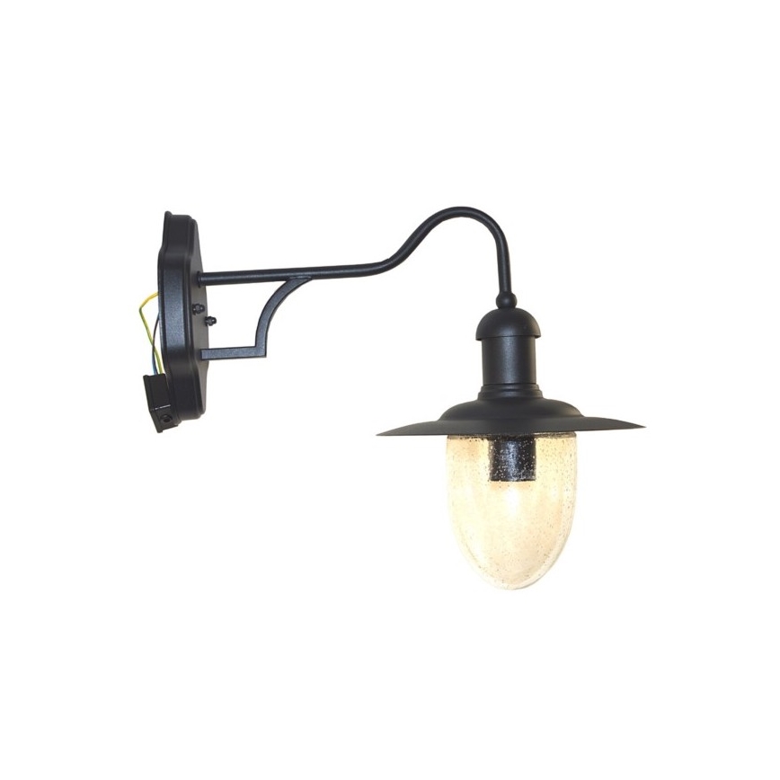 Ulkoseinävalaisin TANGIA 1xE27/60W/230V IP44 musta