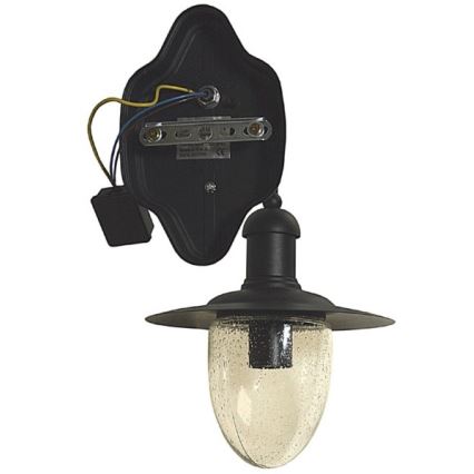 Ulkoseinävalaisin TANGIA 1xE27/60W/230V IP44 musta
