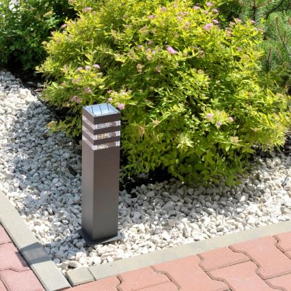 Ulkoseinävalaisin TEKSAS 1xE27/12W/230V IP44 44 cm antrasiitti