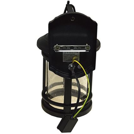 Ulkoseinävalaisin ULAN 1xE27/60W/230V IP44 musta