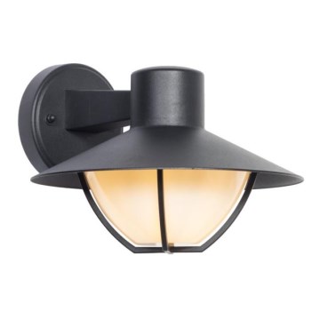 Ulkoseinävalaisin ZALIKA 1xE27/60W/230V IP44 musta
