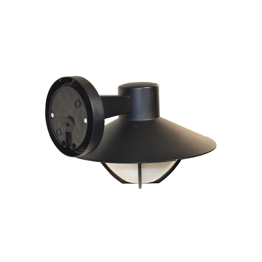 Ulkoseinävalaisin ZALIKA 1xE27/60W/230V IP44 musta