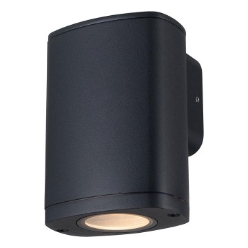Ulkoseinävalaisin ZEVI 1xGU10/10W/230V IP54 musta