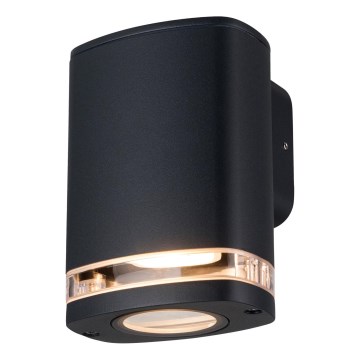 Ulkoseinävalaisin ZEVI 1xGU10/10W/230V IP54 musta
