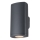 Ulkoseinävalaisin ZEVI 2xGU10/10W/230V IP54 antrasiitti