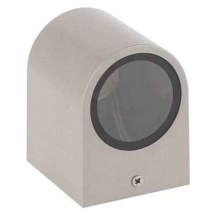 Ulkoseinävalo PARETE 1xGU10/6W/230V IP54 harmaa