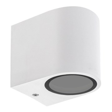Ulkoseinävalo PARETE 1xGU10/6W/230V IP54 valkoinen