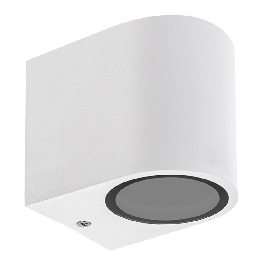 Ulkoseinävalo PARETE 1xGU10/6W/230V IP54 valkoinen