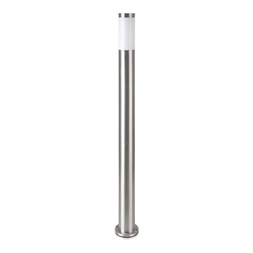 Ulkovalaisin 1xE27 / 60W / 230V IP44 110cm mattakromi