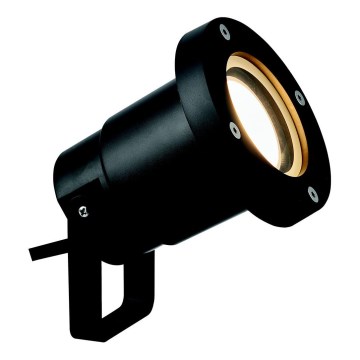 Ulkovalaisin 1xGU10/5W/230V IP65 musta