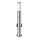 Ulkovalaisin anturilla + 2 pistorasiaa SCHUKO 1xE27/60W/230V IP44 60cm mattakromi