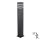 Ulkovalaisin anturilla TEKSAS 1xE27/12W/230V IP44 74 cm grafiitti