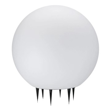 Ulkovalaisin ARGENTO 1xE27/15W/230V halkaisija 40 cm IP65 valkoinen