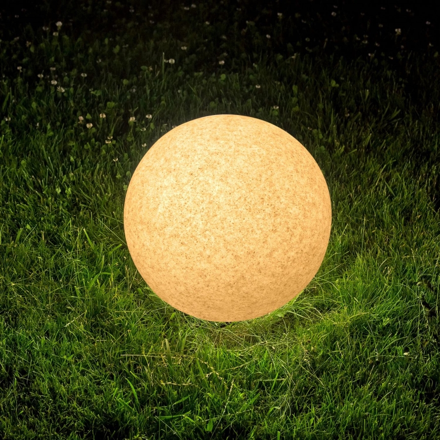 Ulkovalaisin ARGENTO 1xE27/15W/230V halkaisija 50 cm IP65 harmaa