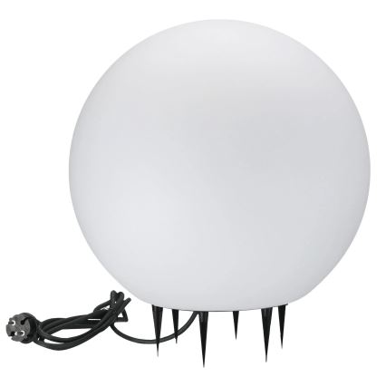 Ulkovalaisin ARGENTO 1xE27/15W/230V halkaisija 50 cm IP65 valkoinen