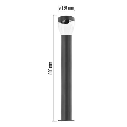 Ulkovalaisin ARTEO 1xE27/15W/230V IP44 80 cm