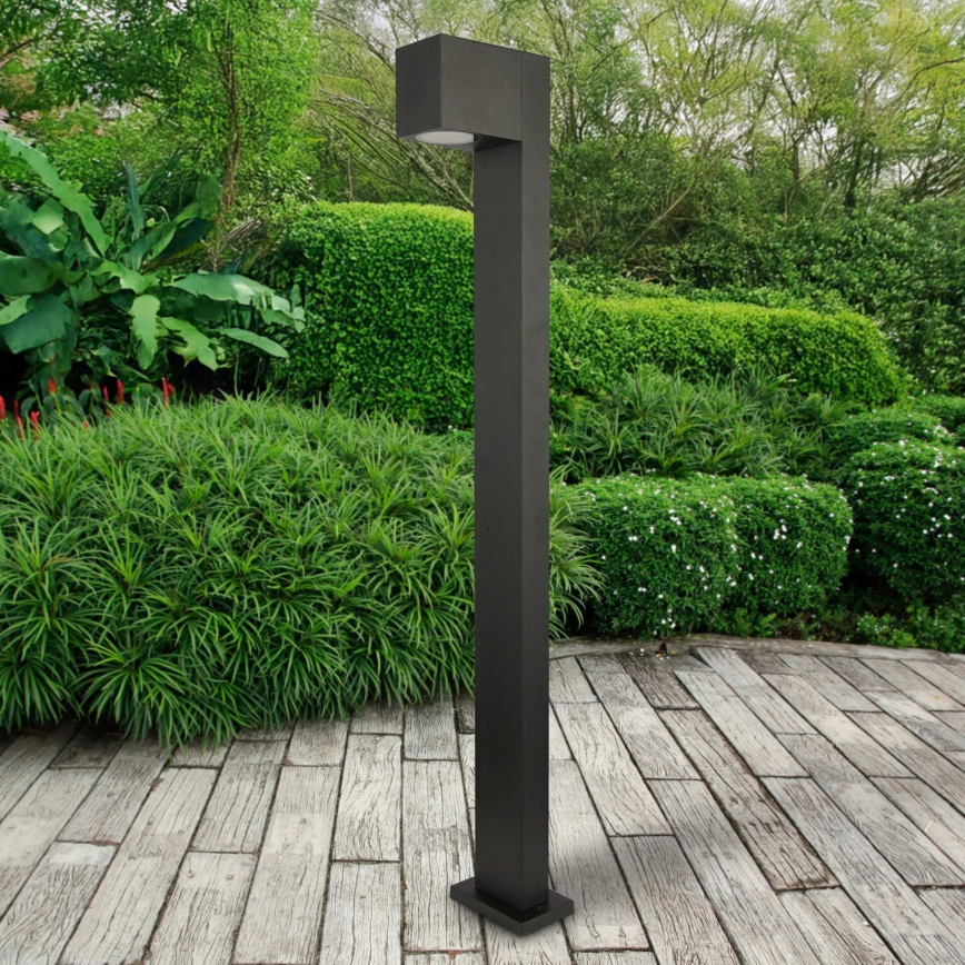 Ulkovalaisin BOSTON 1xGU10/10W/230V 80 cm IP54 musta
