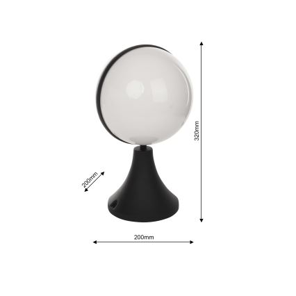 Ulkovalaisin CIRCULO 1xE27 / 40W / 230V IP44