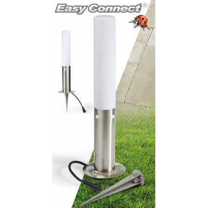 Ulkovalaisin EASY CONNECT 1xE27/20W/230V IP44 ruostumaton