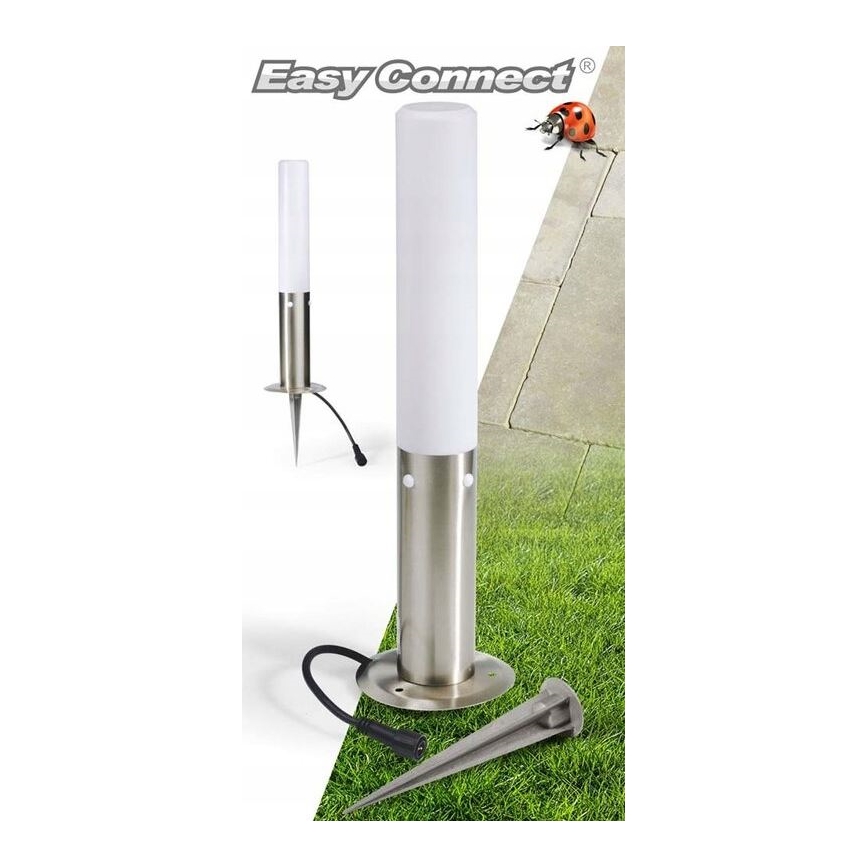 Ulkovalaisin EASY CONNECT 1xE27/20W/230V IP44 ruostumaton